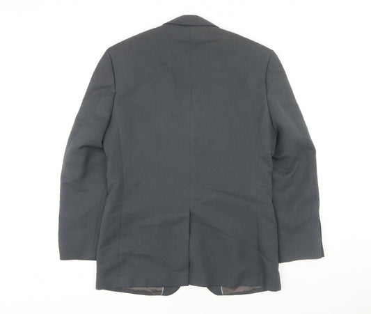 Burton Men's Grey Blazer, 36 Short, Formal