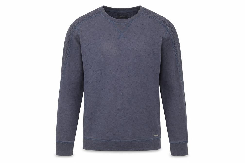 Mens UK M Regular Diesel Blue Pullover Sweatshirt