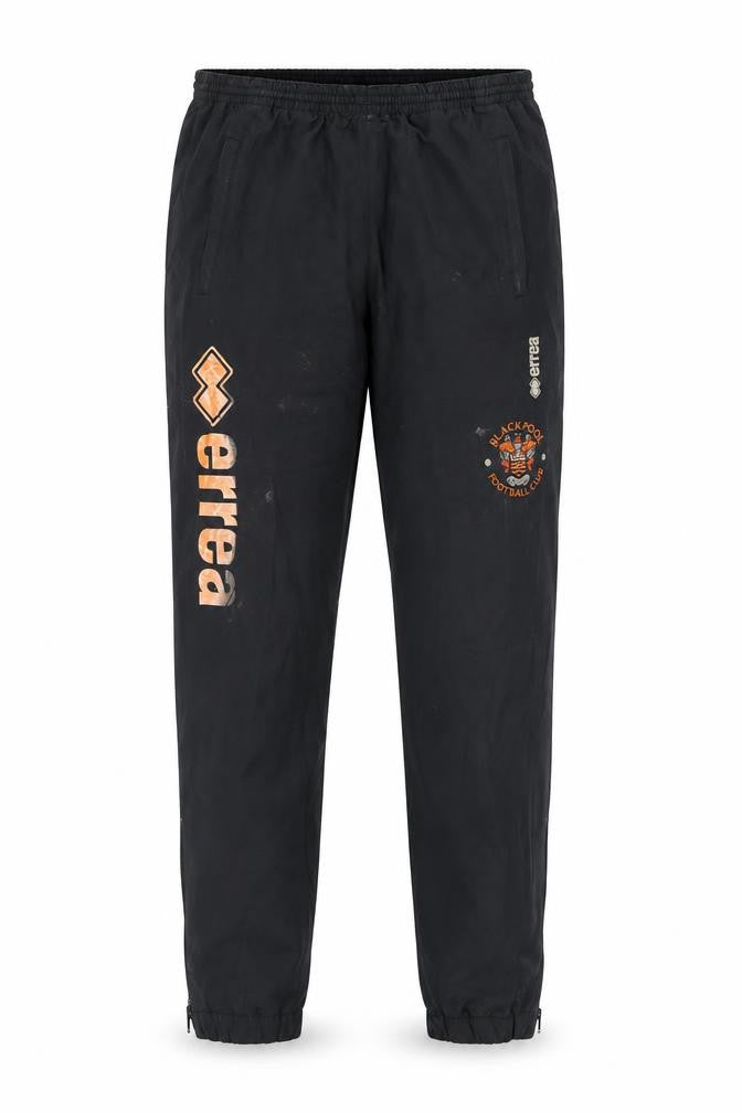 Errea Men's Black Football Track Pants Size S