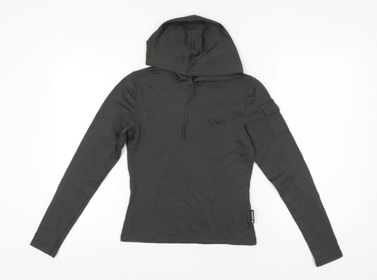 O'Neill Women's Black Slim Fit Hoodie, Size S