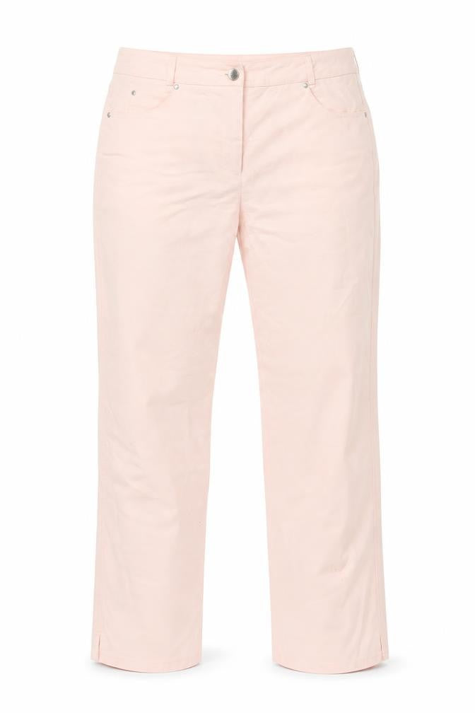 Jaeger Women's Pink Trousers Size 10 Straight Leg