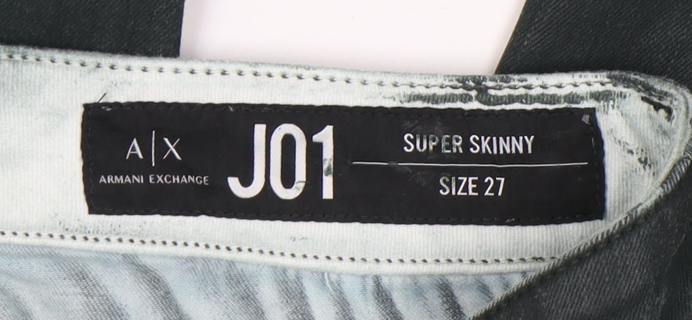 Armani Exchange Women's Black Skinny Jeans - Size 27