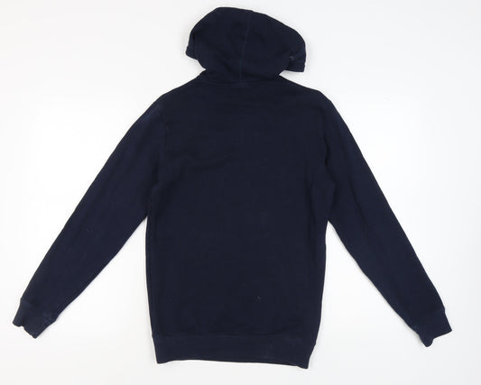 Helly Hansen Unisex Navy Hoodie, S, Cotton Pullover