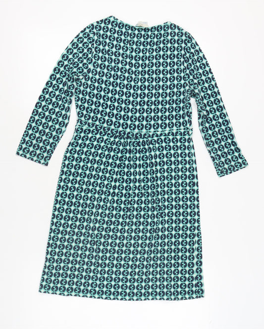 Boden Women's Multicoloured Geometric Long Sleeve Dress