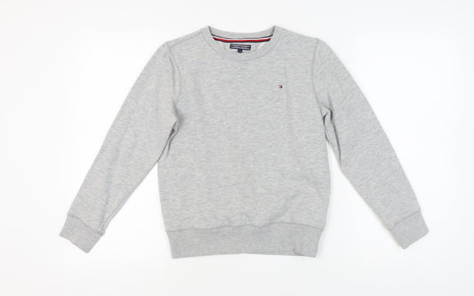 Tommy Hilfiger Boys Grey Pullover Sweatshirt Size 24