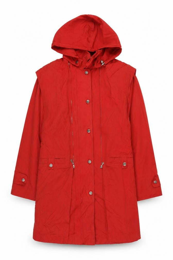 Cloud Nine Red Women's Hooded Jacket Size S
