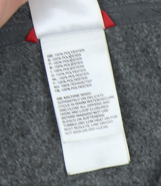 The North Face Women's Grey XS 1/4 Zip Fleece Sweatshirt