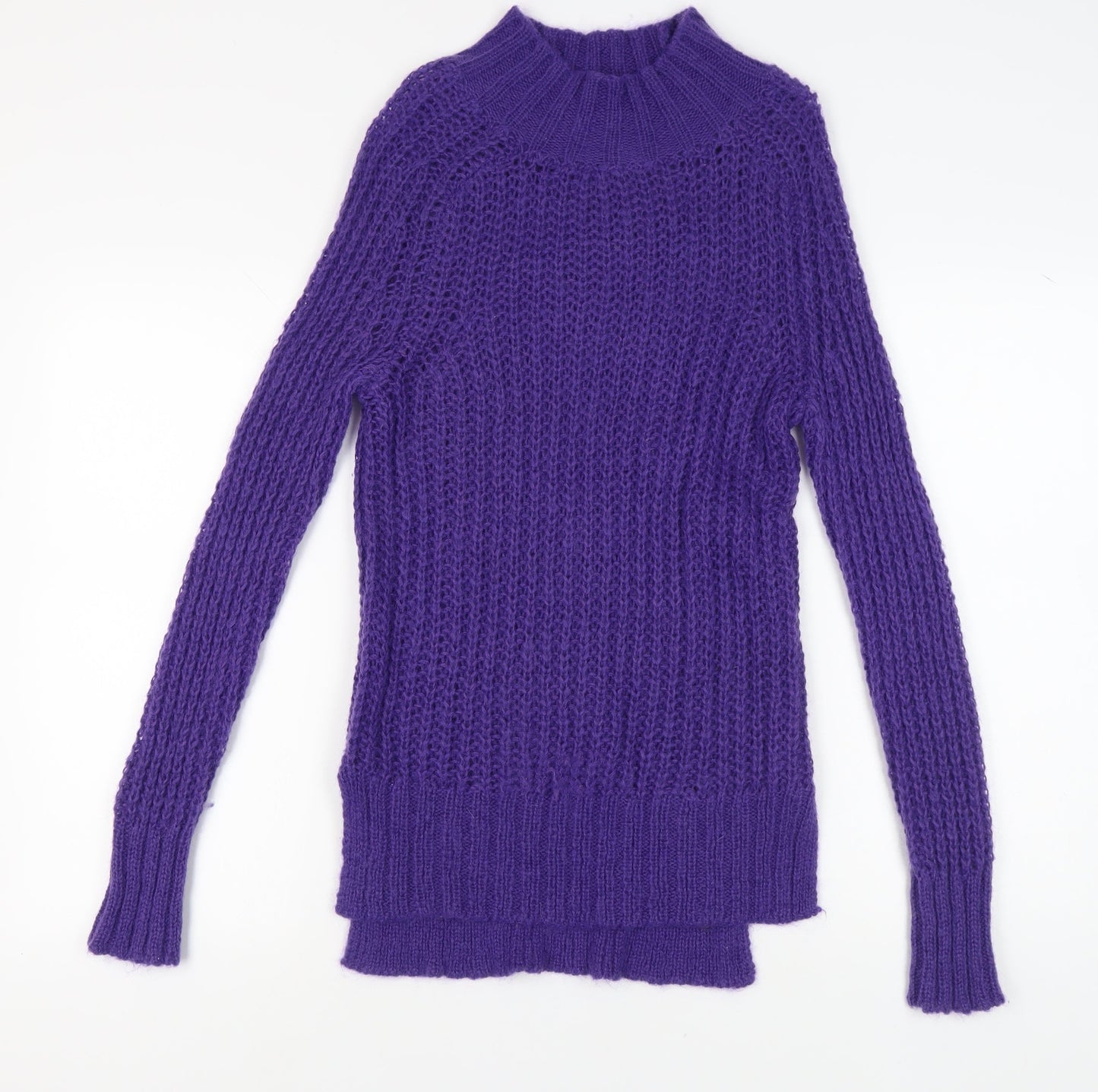 L.K. Bennett Women's Purple Chunky Knit Jumper S