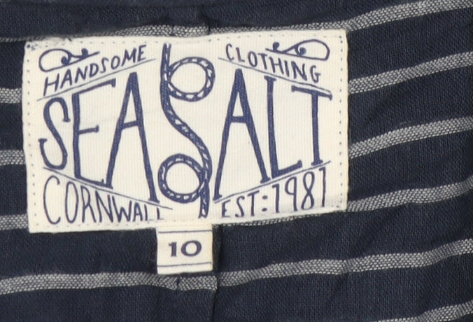 Seasalt Women's Blue Spotted Blazer, Size 10