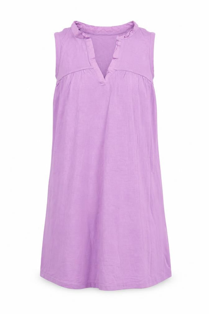 Noa Noa Women's Purple Sleeveless Viscose Dress XS