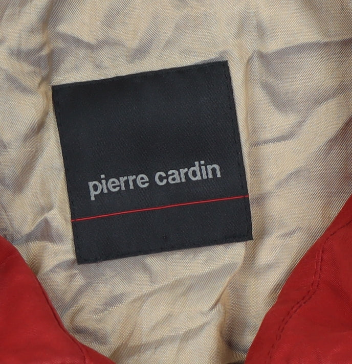 Pierre Cardin Men’s Red Mid-Length Basic Jacket M
