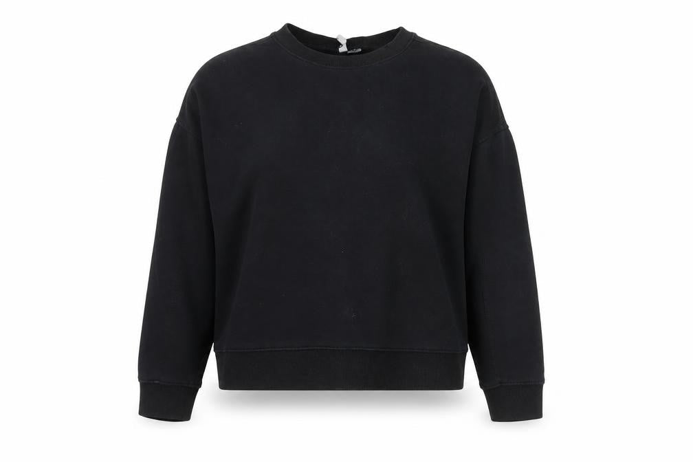 H&M Womens Black M Pullover Sweatshirt, Autumn Wear