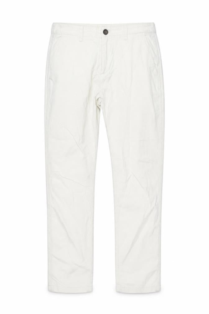 Hush Women's White Trousers Size 8 Cotton Blend