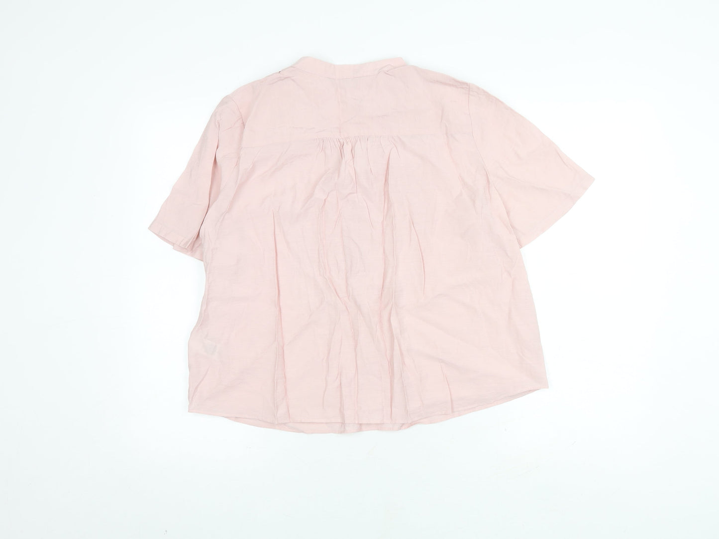 Marks and Spencer Women's Pink Top Size 10