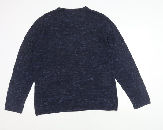 Fat Face Men's Blue Pullover Jumper L