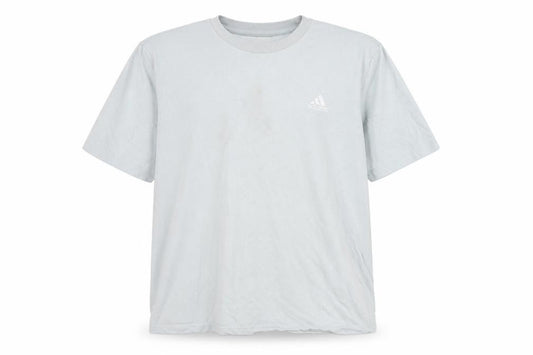 Mens UK Size 2XL adidas White  Cotton T-Shirt