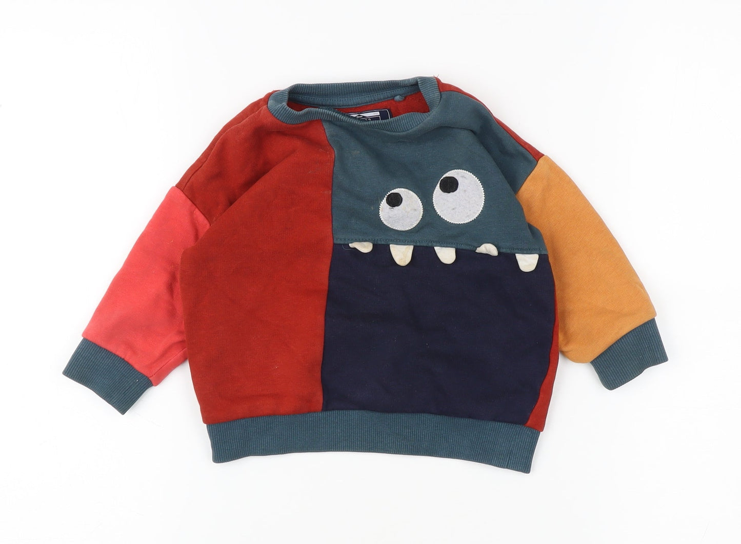 Next Unisex Multicoloured Animal Jumper, 9-12 Months