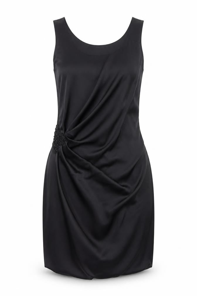 H&M Women's Black Sheath Dress 10 Party