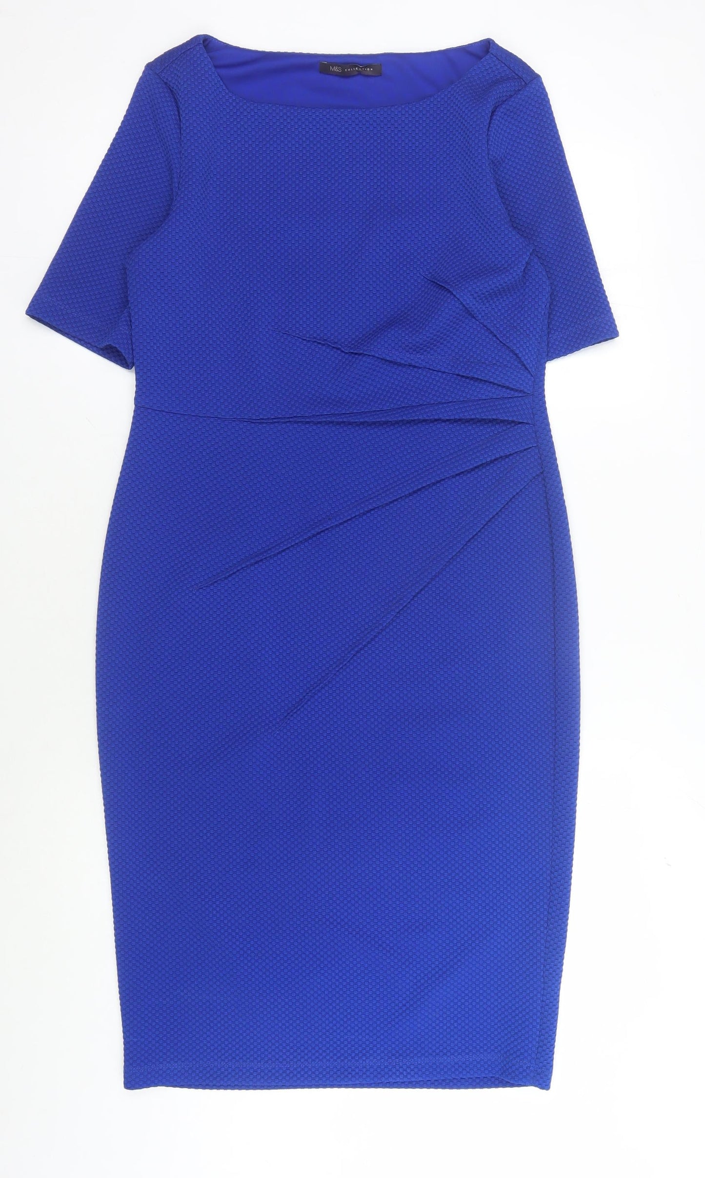 Marks and Spencer Women's Blue Bodycon Dress