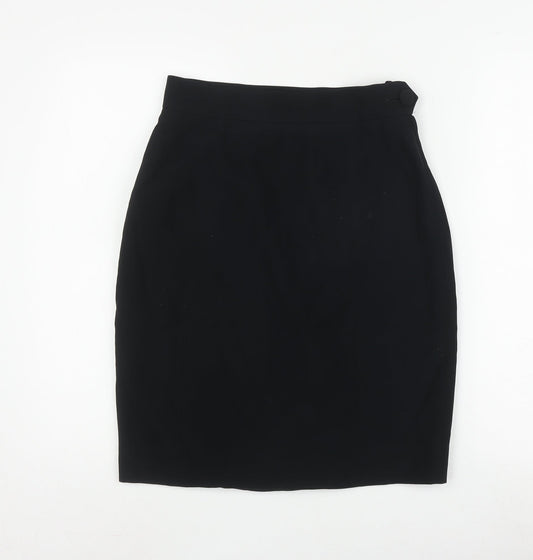 Moschino Women's Black Pencil Skirt Size 12