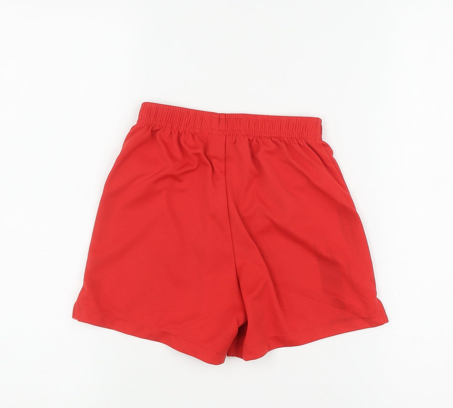 Sondico Boys Red Athletic Football Shorts 5-6 Years