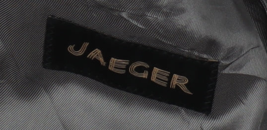 Jaeger Men's Grey Wool Blazer Jacket 36R