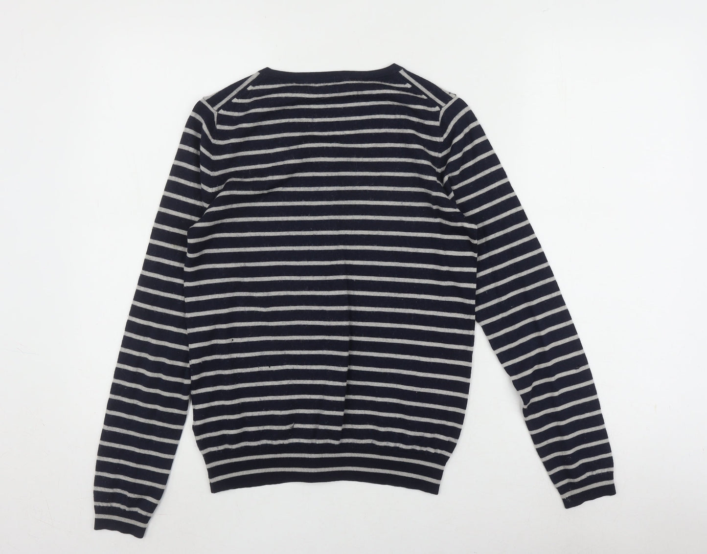 Boden Women's Striped Cardigan UK 12 - Classic Wool Knit