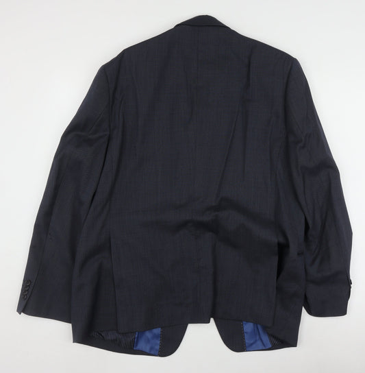 Daniel Hechter Men's Blue Blazer 44 Short Jacket