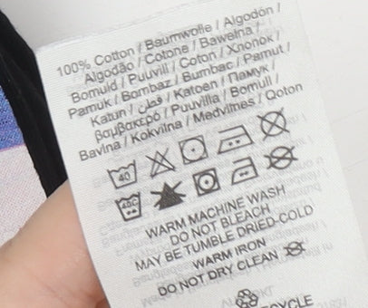 Jack & Jones Men's M Black Graphic T-Shirt