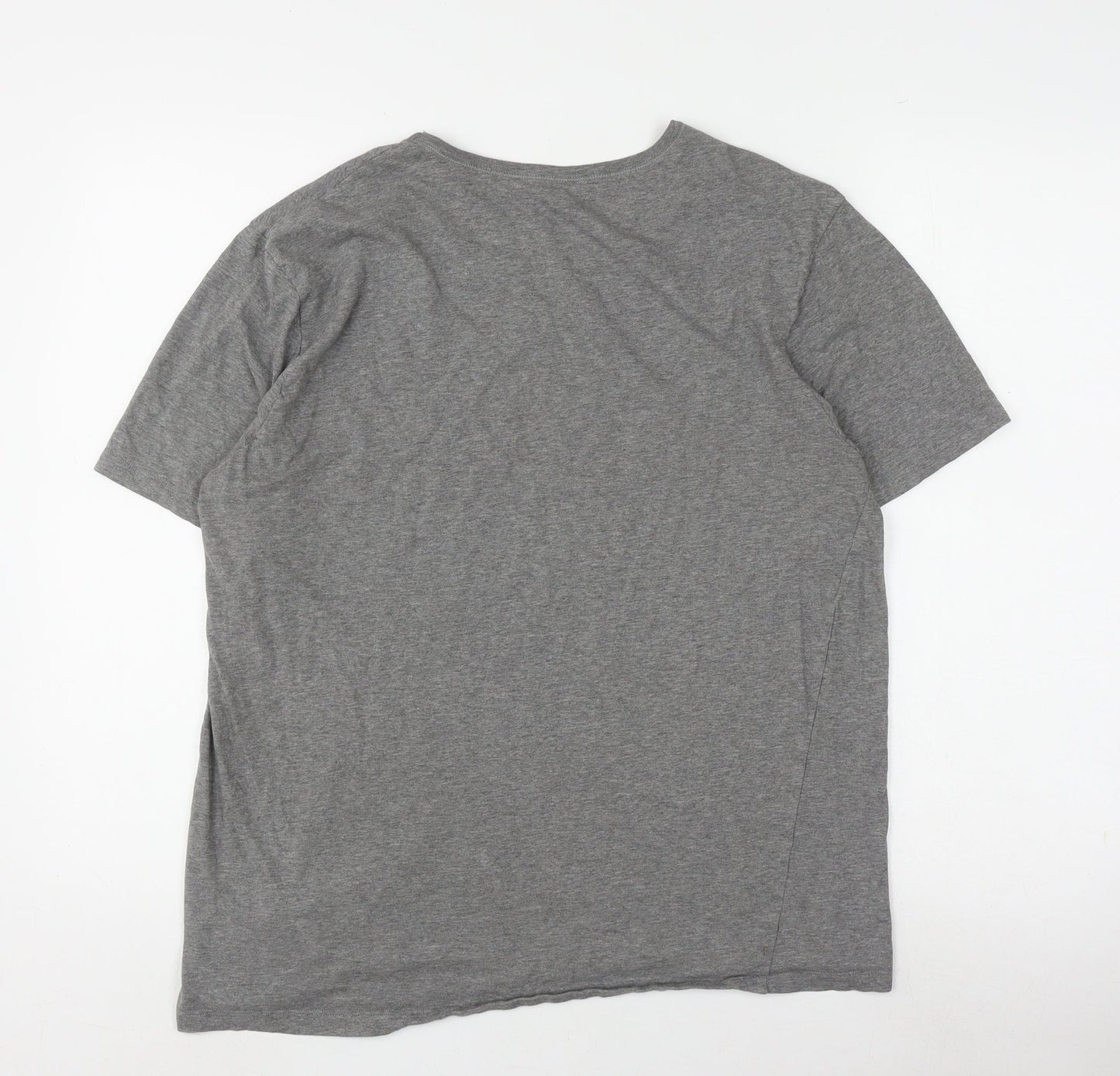 Hugo Boss Men's Grey XL Short Sleeve T-Shirt