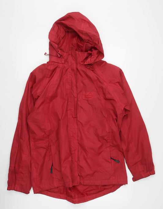 Peter Storm Women's Red Anorak Jacket Size 16