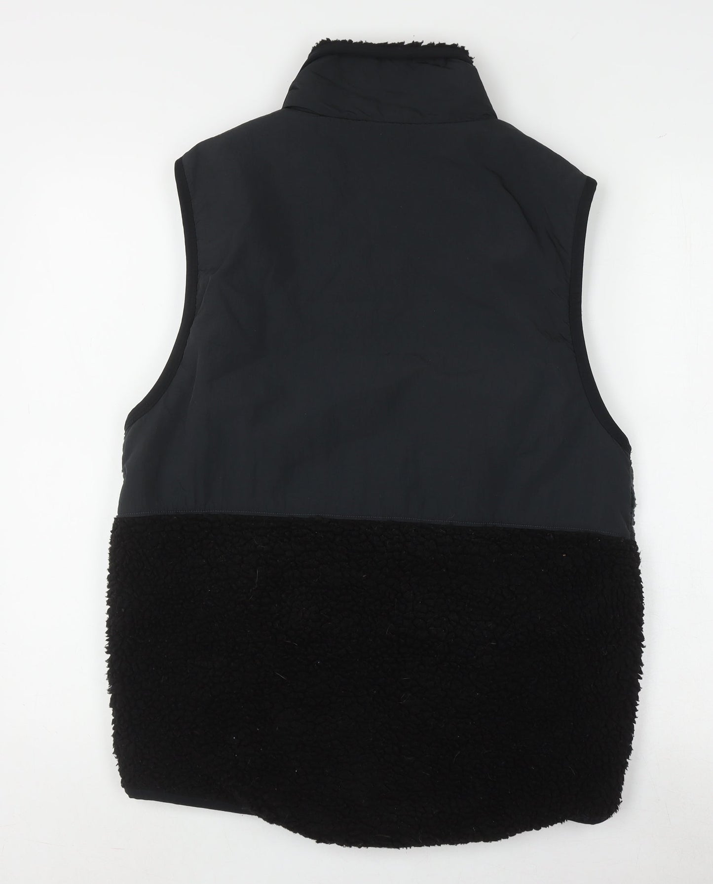 Nike Men's Black Waistcoat, Size S, with Full Zip