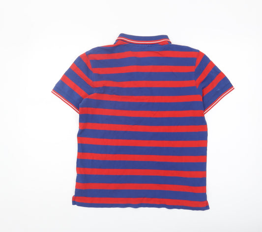 Hugo Boss Men's Multicoloured Striped Polo M