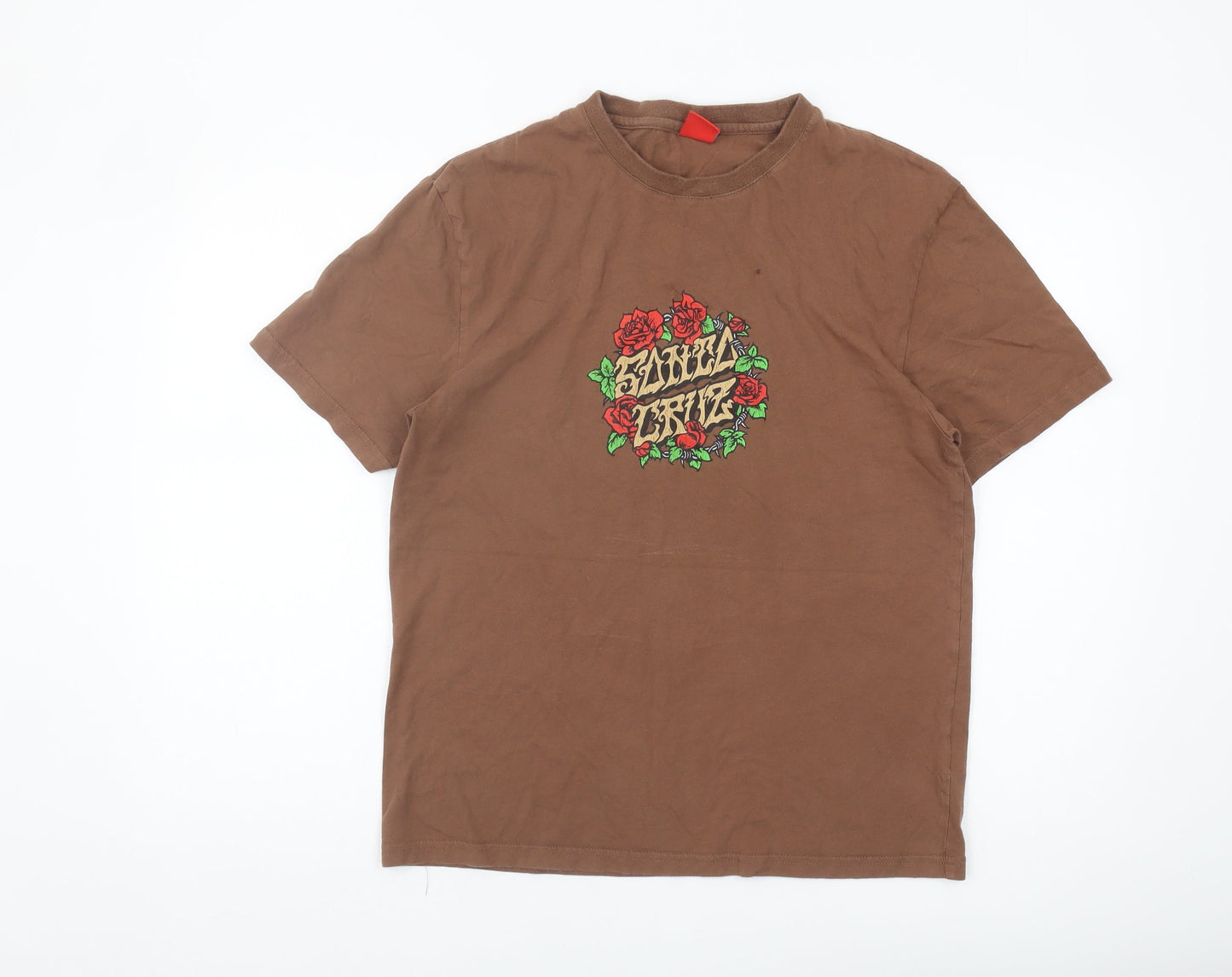 Santa Cruz Brown Classic Men's T-Shirt - Size S