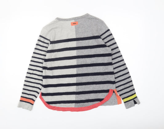 White Stuff Women's Multicoloured Striped Pullover, Size 12