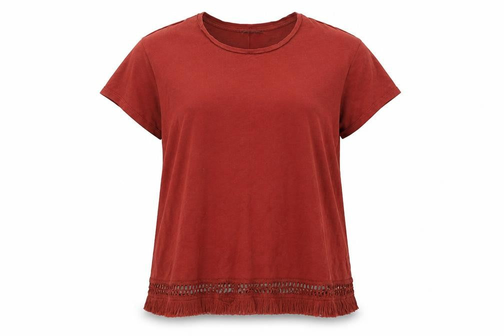 Marks and Spencer Red Women’s Size 18 Basic T-Shirt
