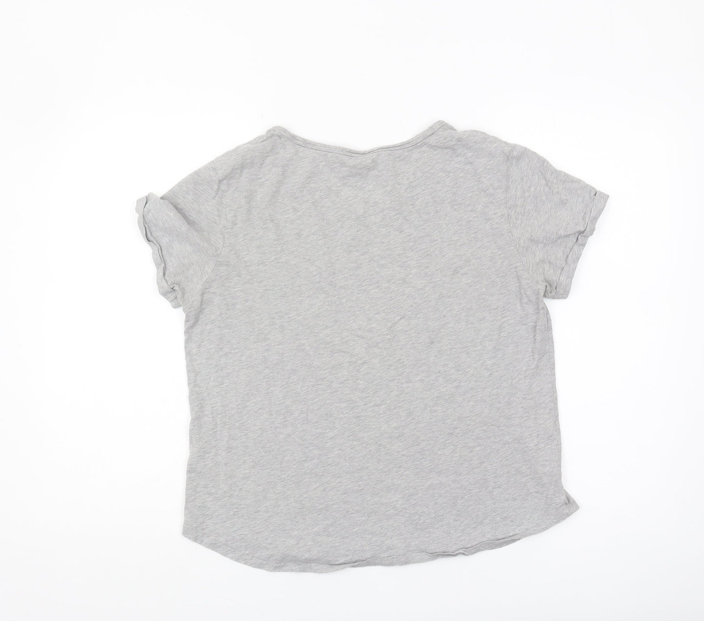 Tommy Hilfiger Women’s Grey T-Shirt Medium