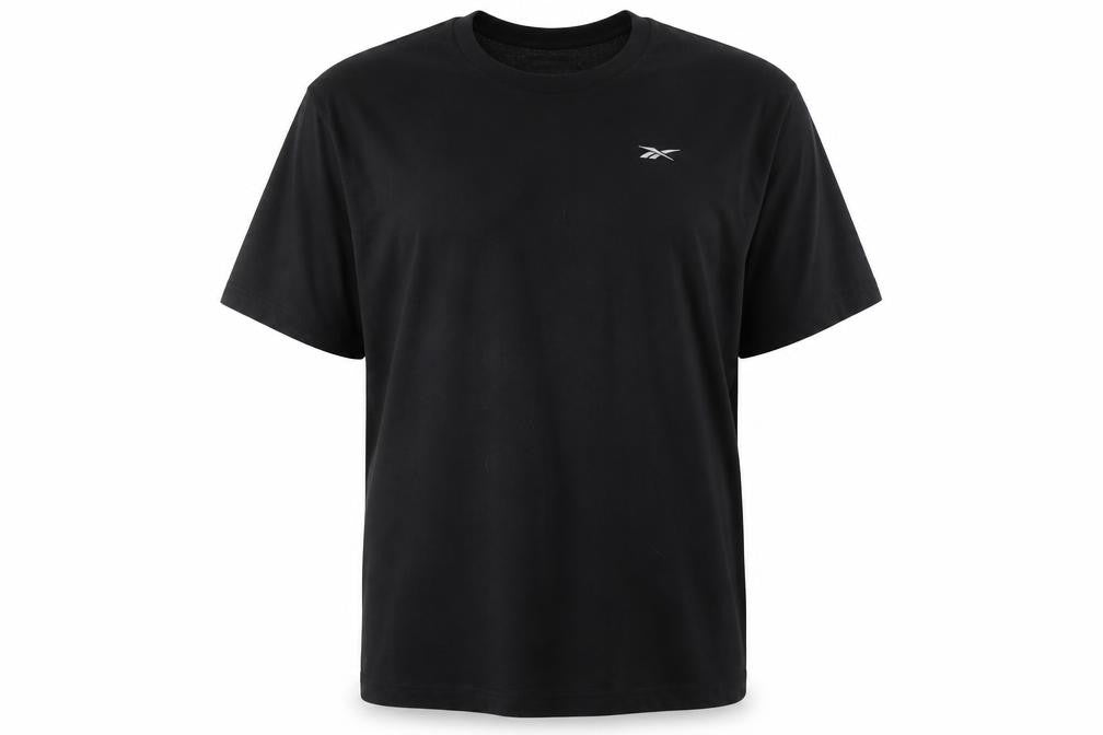 Mens UK Size XL Reebok Black  Cotton Blend T-Shirt