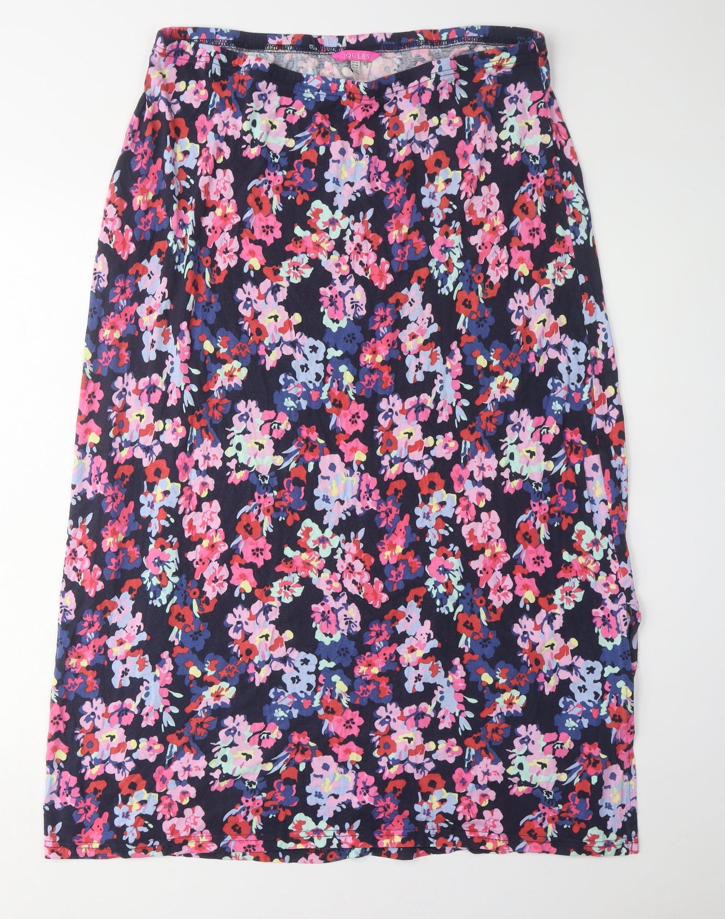 Joules Women's Floral Midi Skirt Multicoloured Size 16