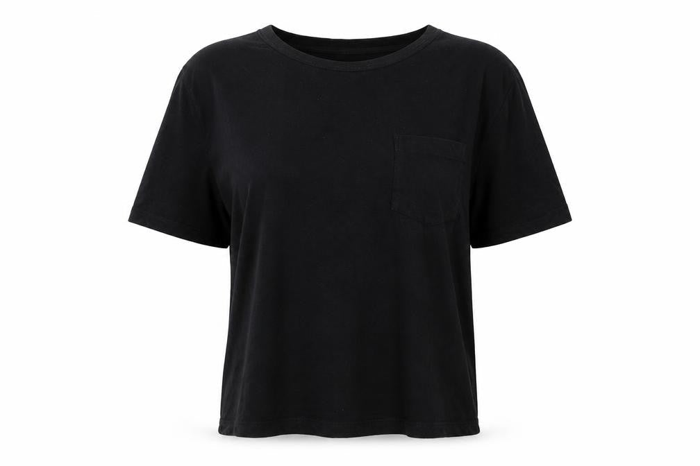 Womens UK Size M Gap Black Cotton T-Shirt