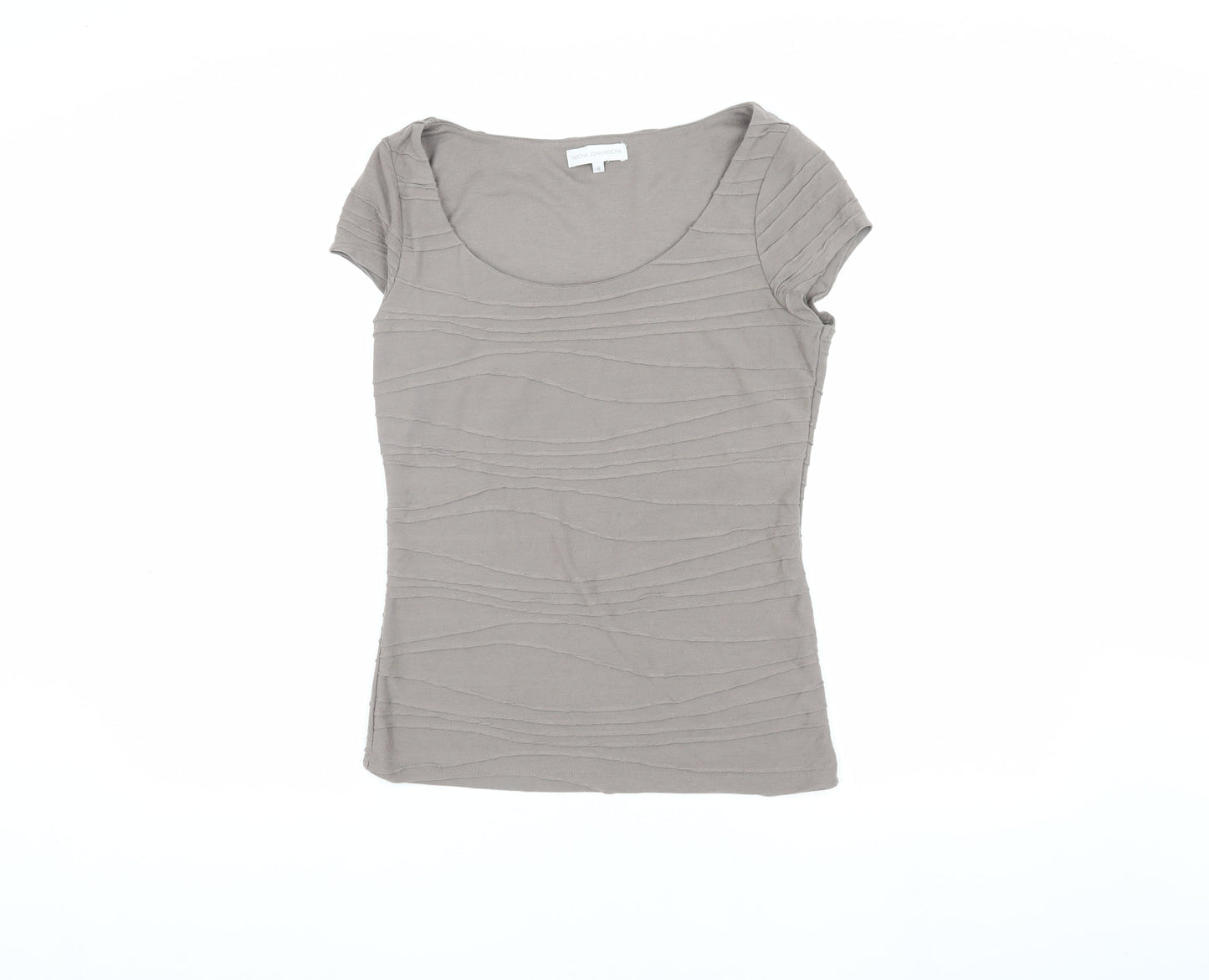 Rocha John Rocha Women's Beige T-Shirt, Size 10