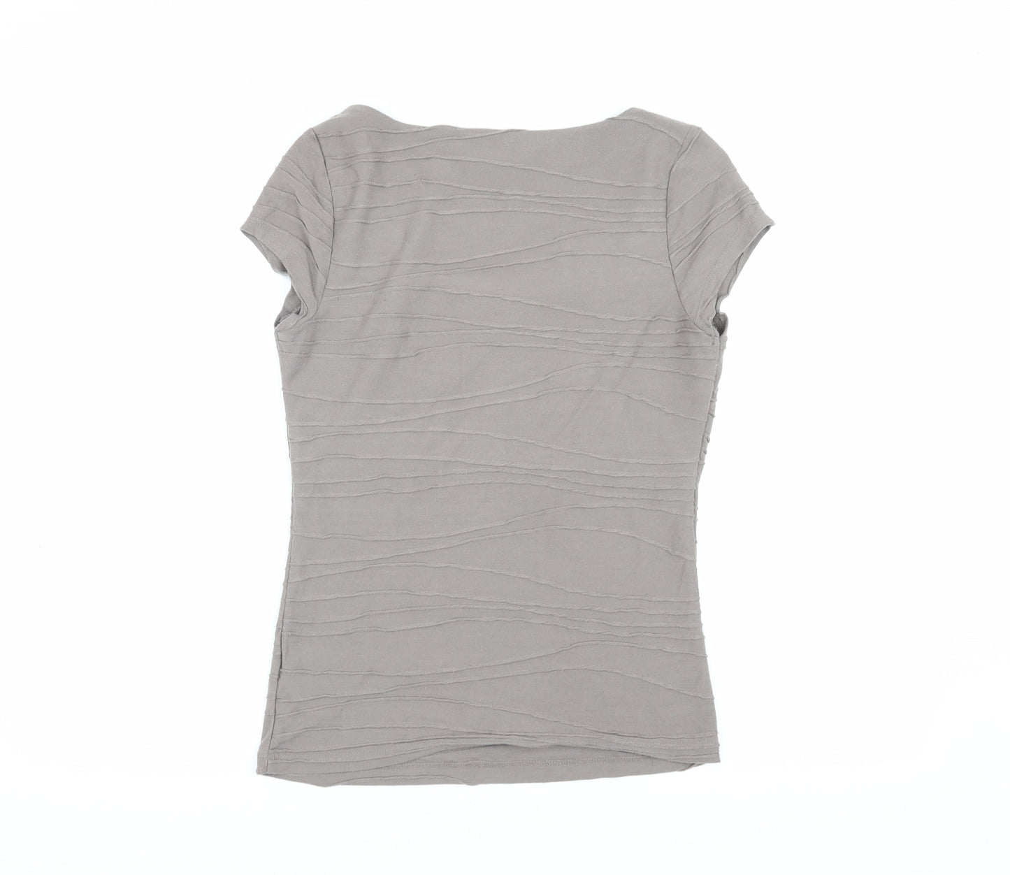 Rocha John Rocha Women's Beige T-Shirt, Size 10