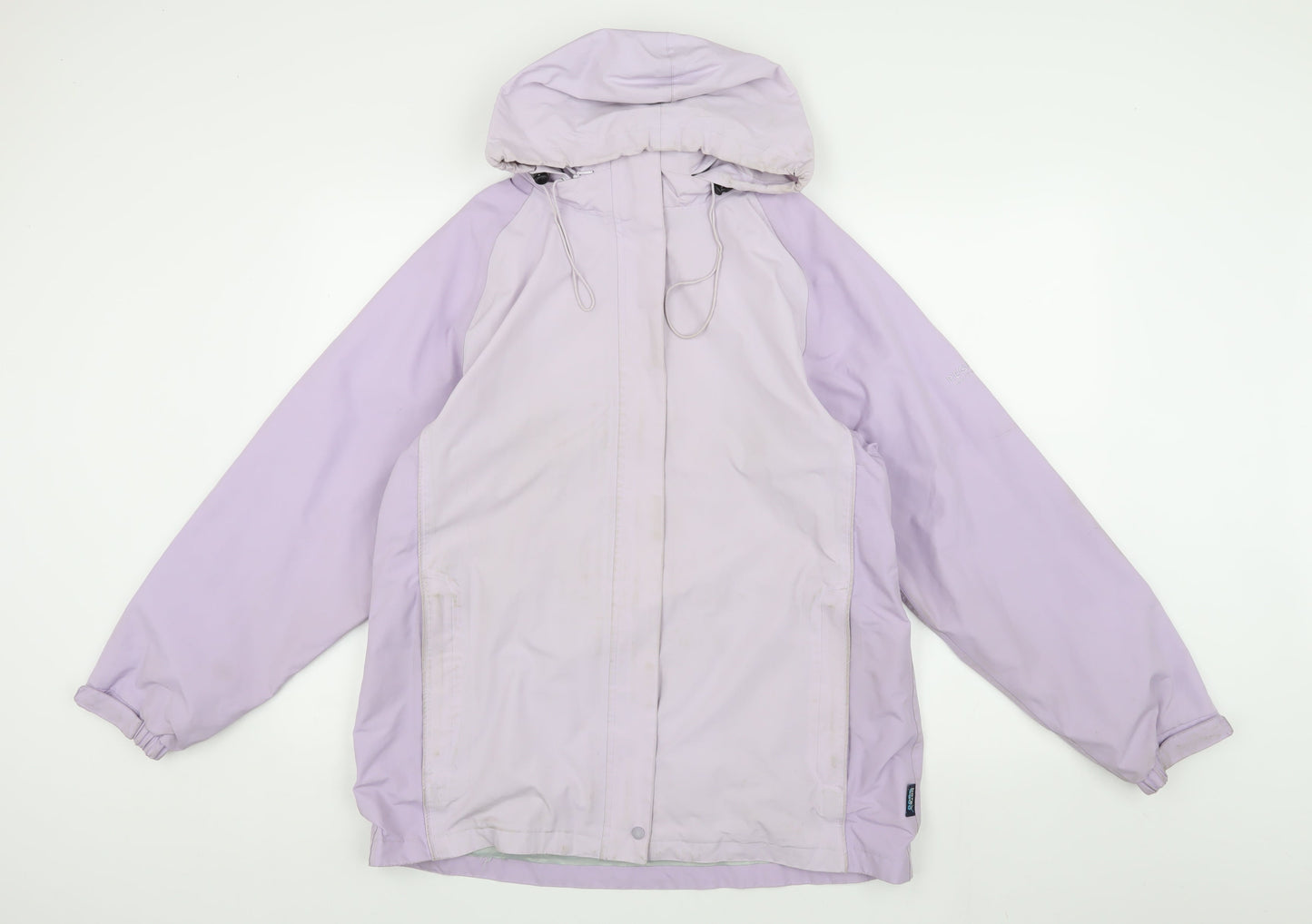 Regatta Women's Purple Waterproof Hooded Jacket Size 12