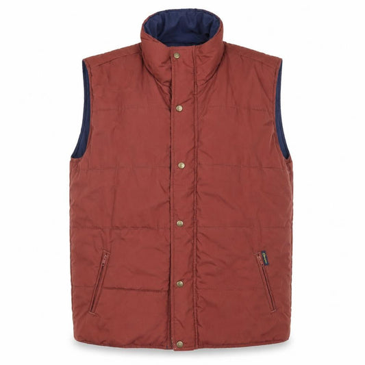 Champion Men's Brown Puffer Waistcoat, Size 40