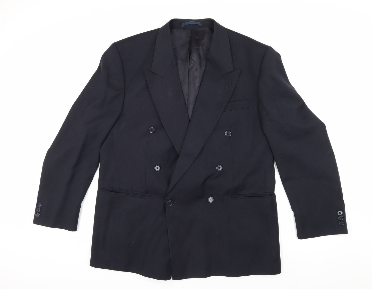 Pierre Cardin Men's Blue Wool Blazer 42 R Formal Jacket