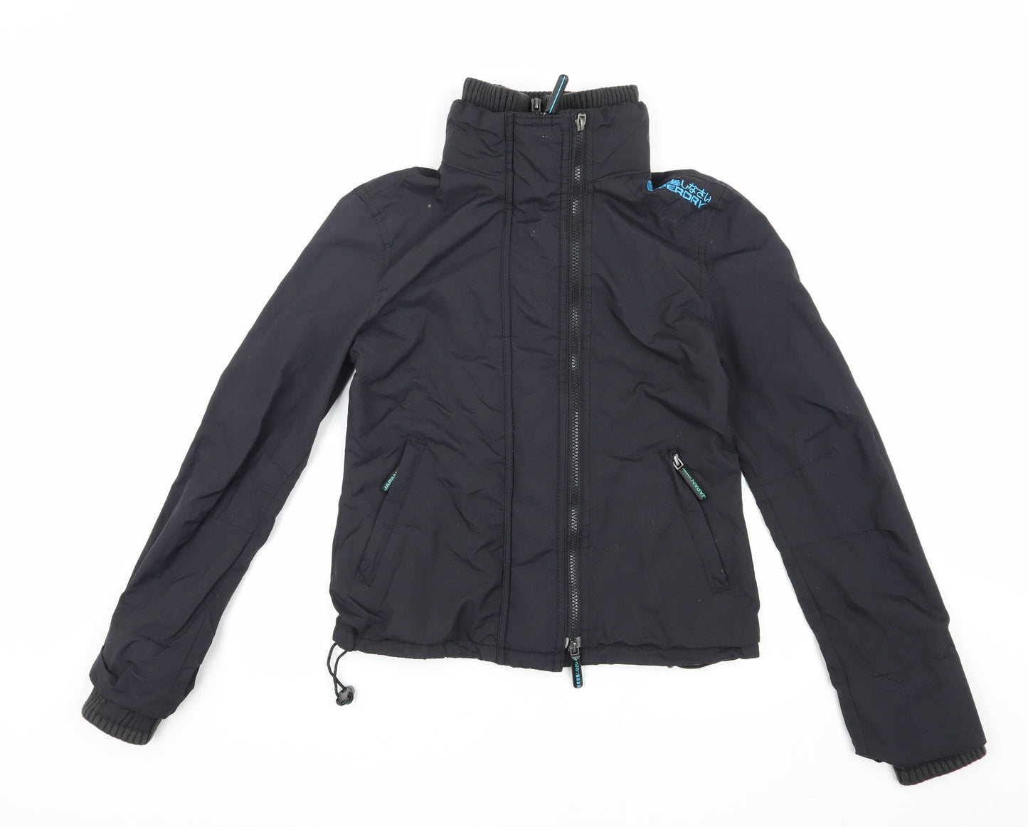 Superdry Men's Black Jacket S Casual Outdoor Style