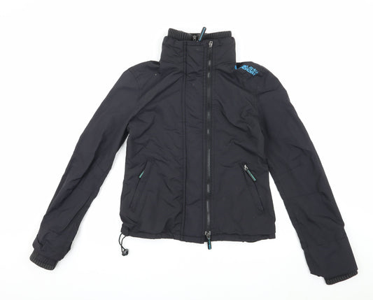 Superdry Men's Black Jacket S Casual Outdoor Style