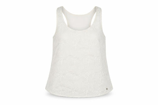 Womens UK Size S Abercrombie & Fitch White  Tank