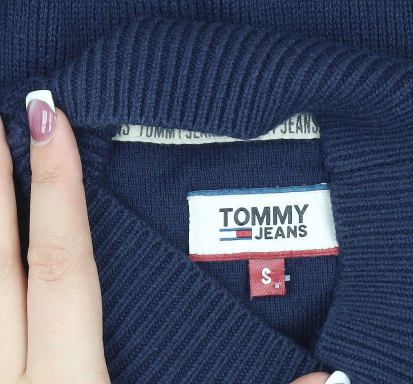 Tommy Jeans Women's Blue S T-Shirt Dress - Casual