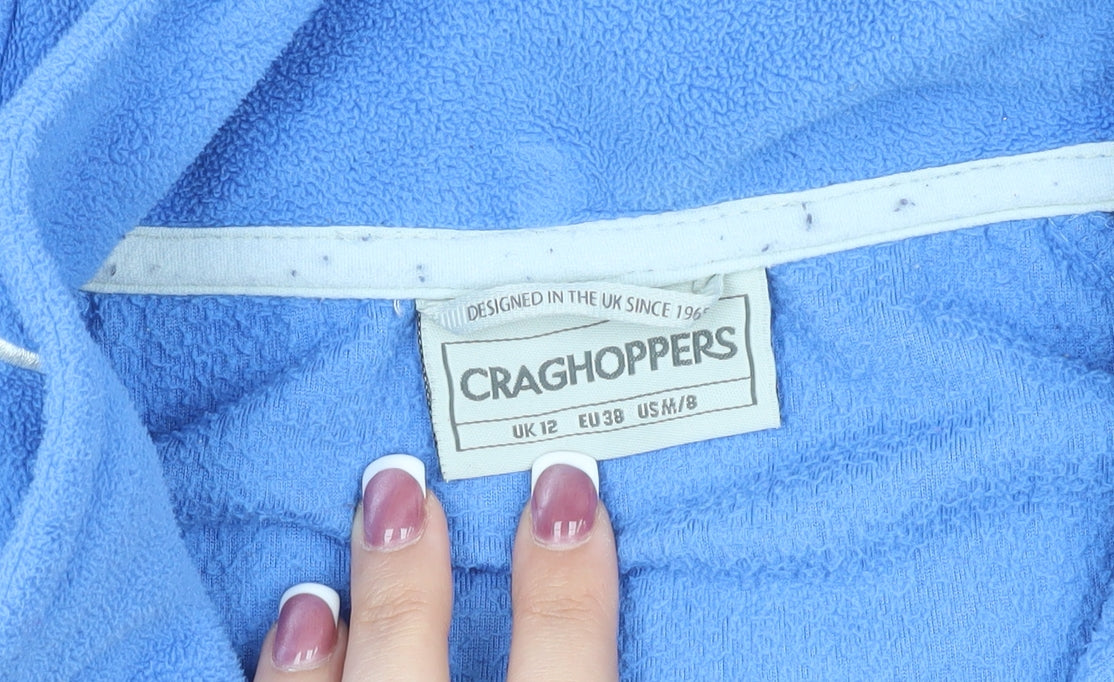 Craghoppers Women's Blue Fleece Jacket Size 12